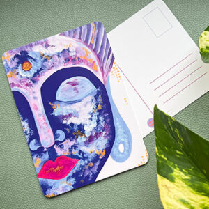 Postkarte Blue Nightwalk