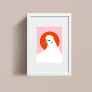 Chinesisches Seidenhuhn